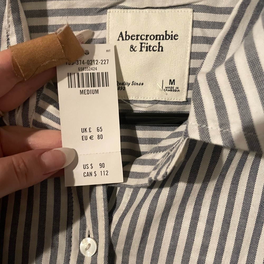 Abercrombie & Fitch Striped Mini Dress - Picture 3 of 5